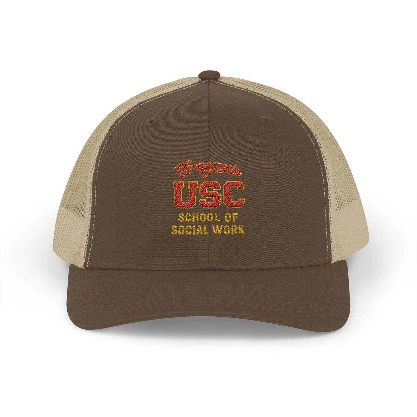 USC School of Social Work Snapback Trucker Cap - College Spirit Hat
