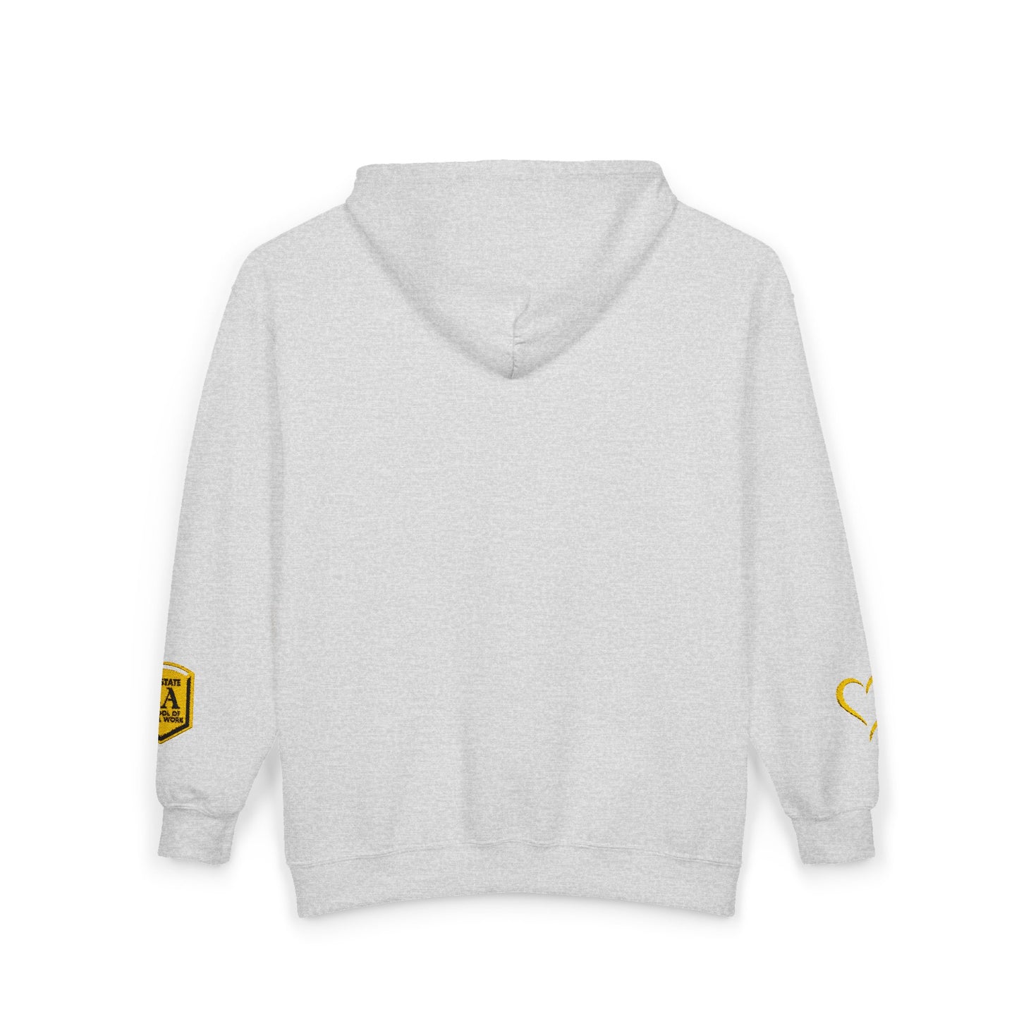 Cal State LA- School of Social Work -Unisex Heavy Blend™ Full Zip Hooded Sweatshirt - Ultimate Comfort for Fans