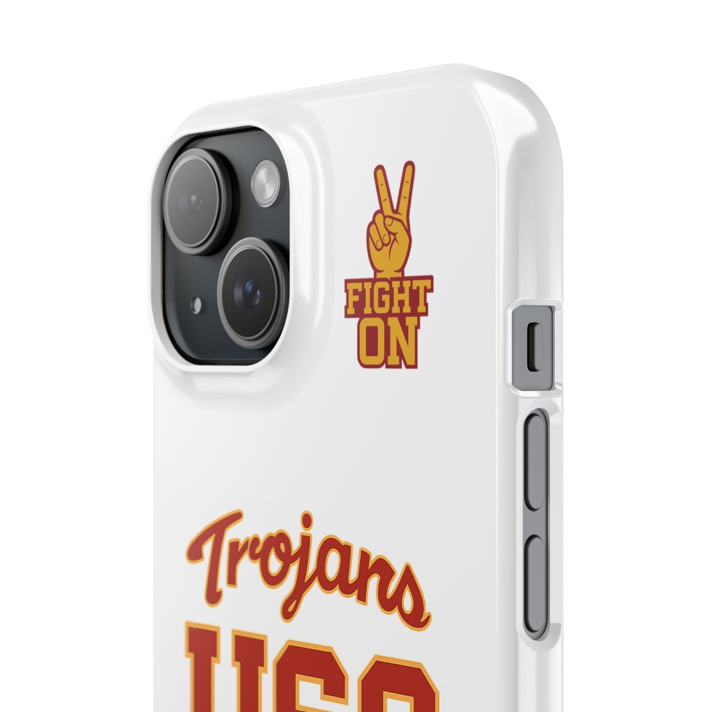USC Trojans Slim I-Phone Case - School of Social Work (White)