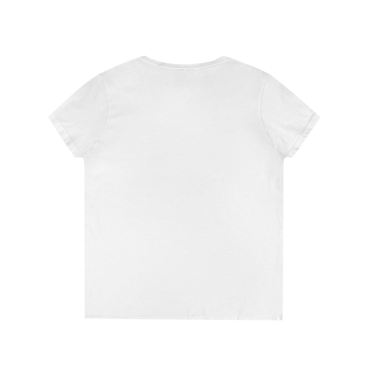 Believe Ladies' V-Neck Tee — Inspirational Graphic T-Shirt for Women (Social Worker/Mental Health)