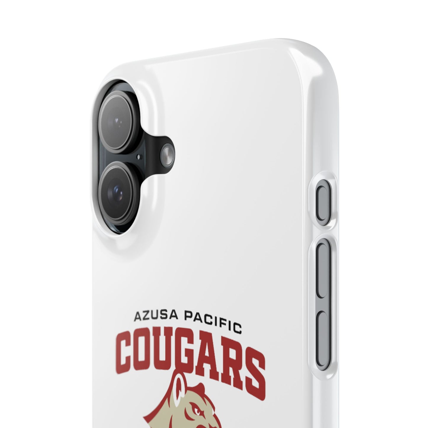 Azuza Pacific University - Slim I-Phone Case - School of Social Work (White)