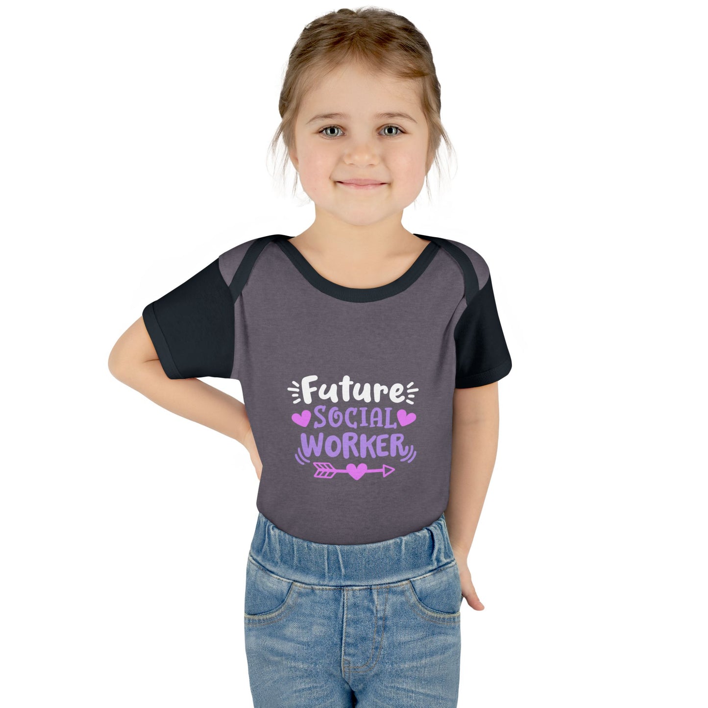 Infant Bodysuit — "Future Social Worker" Cute Baby Onesie
