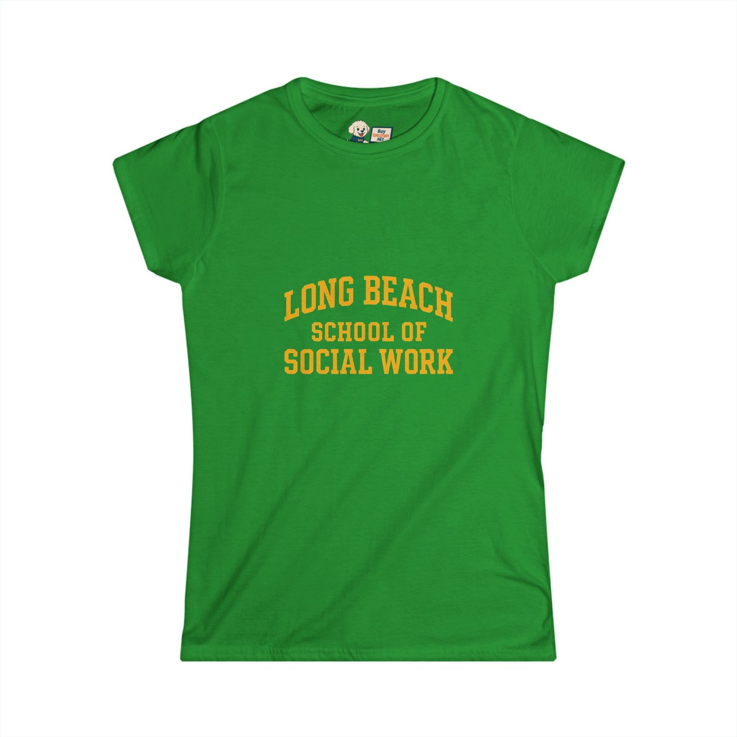 California State Long Beach School of Social Work -Women's Softstyle Tee