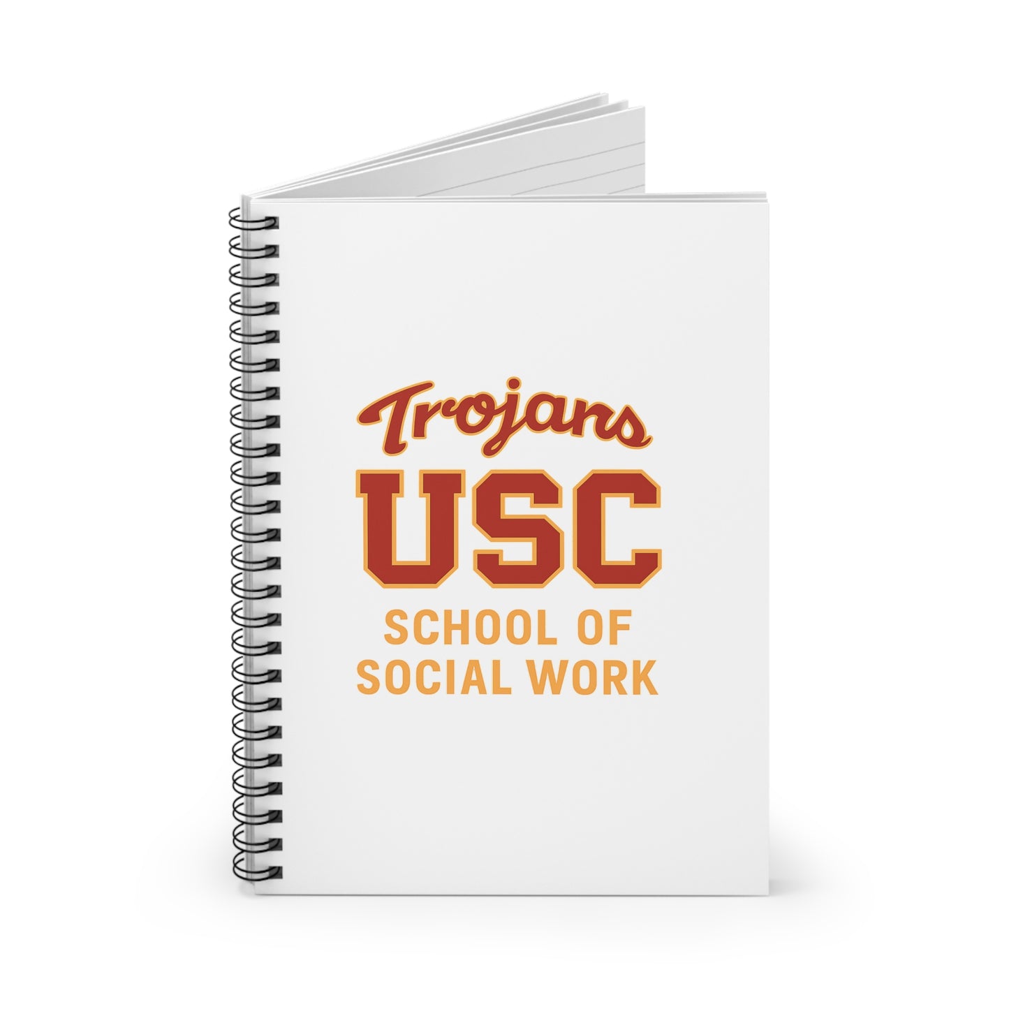 USC Trojans Social Work Spiral Notebook - Perfect for Students & Professionals