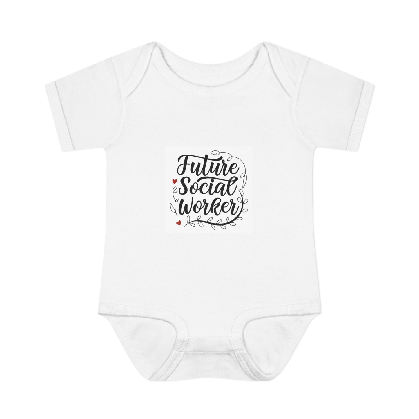 Infant Bodysuit - "Future Social Worker" Cute Baby Onesie, Newborn Gift for Aspiring Helpers