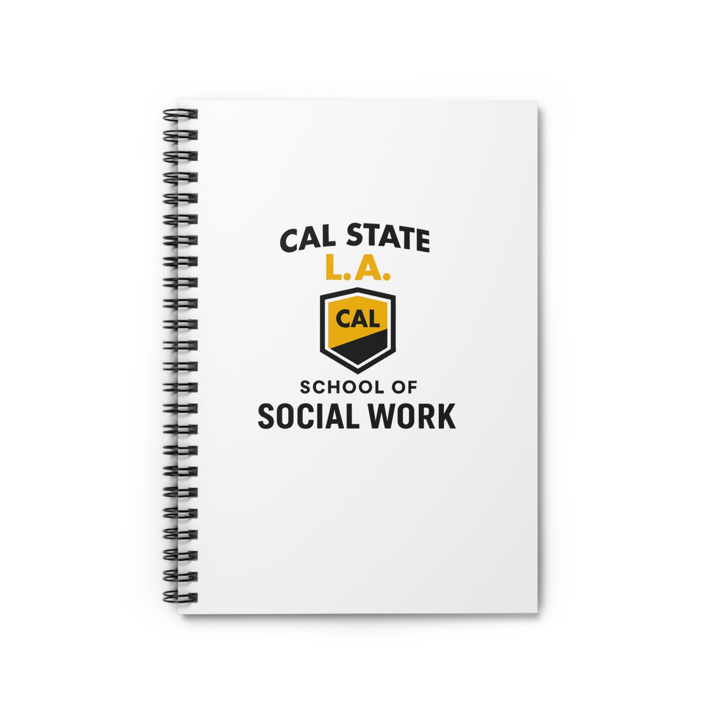 Cal State LA School of Social Work Spiral Notebook - Perfect for Students & Professionals