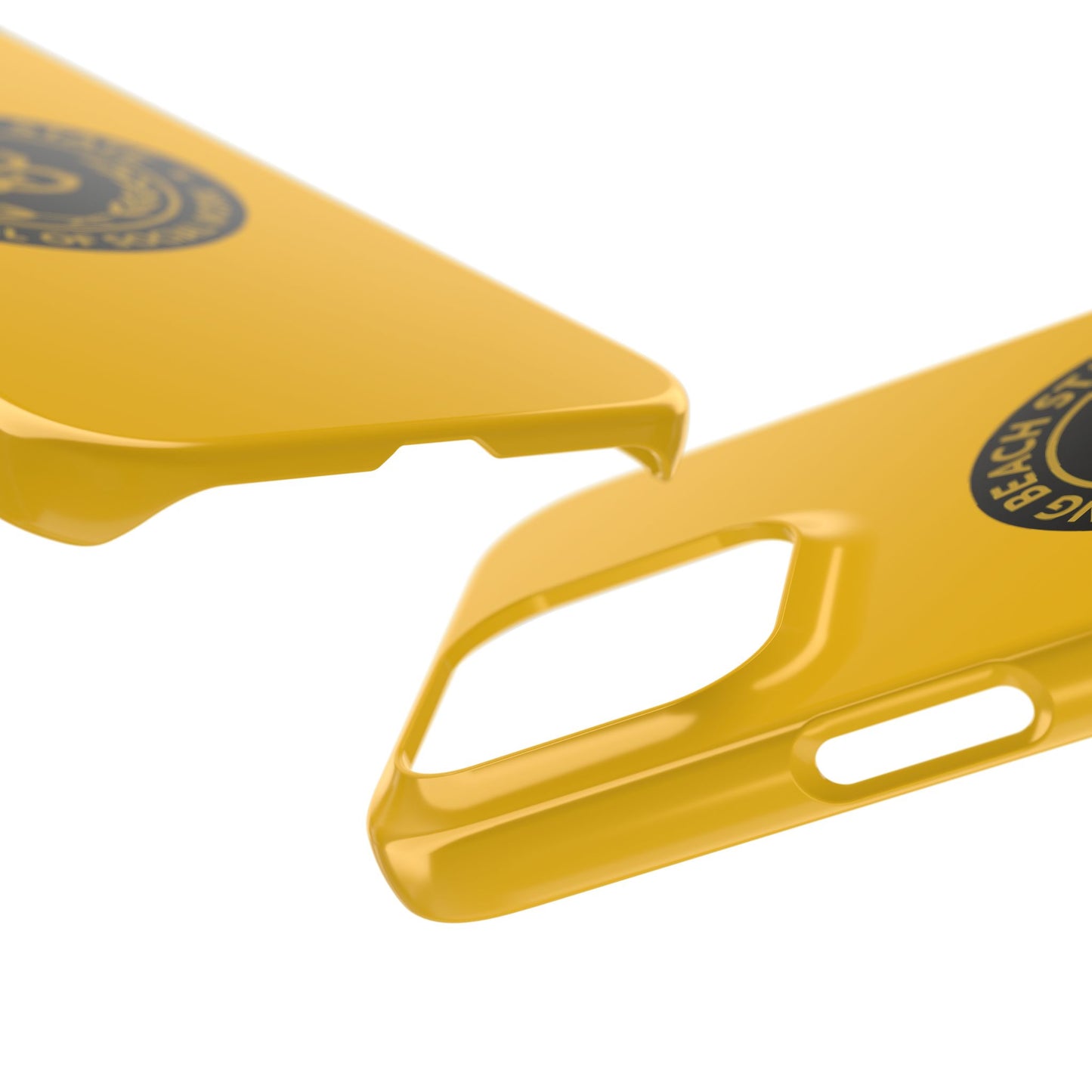 Long Beach State University - Slim I-Phone Case - School of Social Work (Yellow)