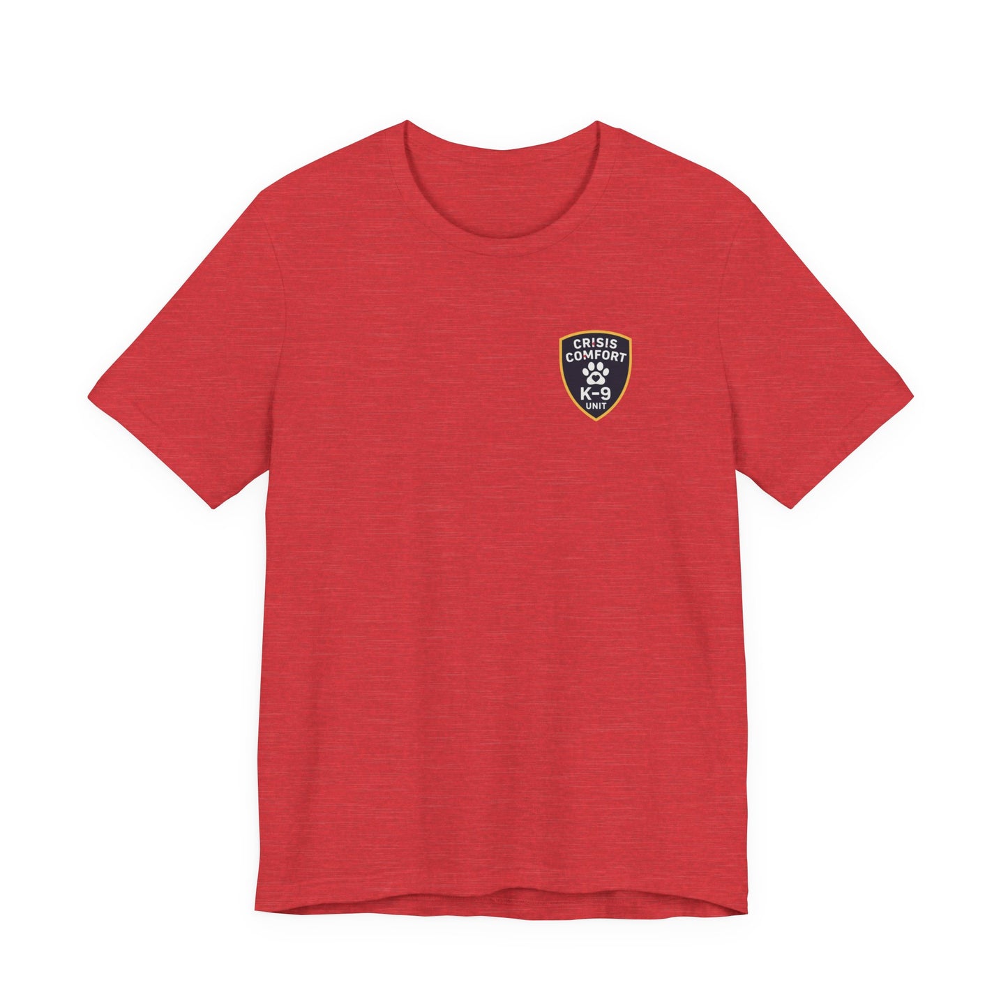 K-9 Comfort Patrol T-Shirt — Police Canine Unit Badge Tee