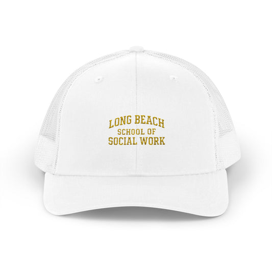 Cal State Long Beach- School of Social Work Snapback Trucker Cap - College Spirit Hat
