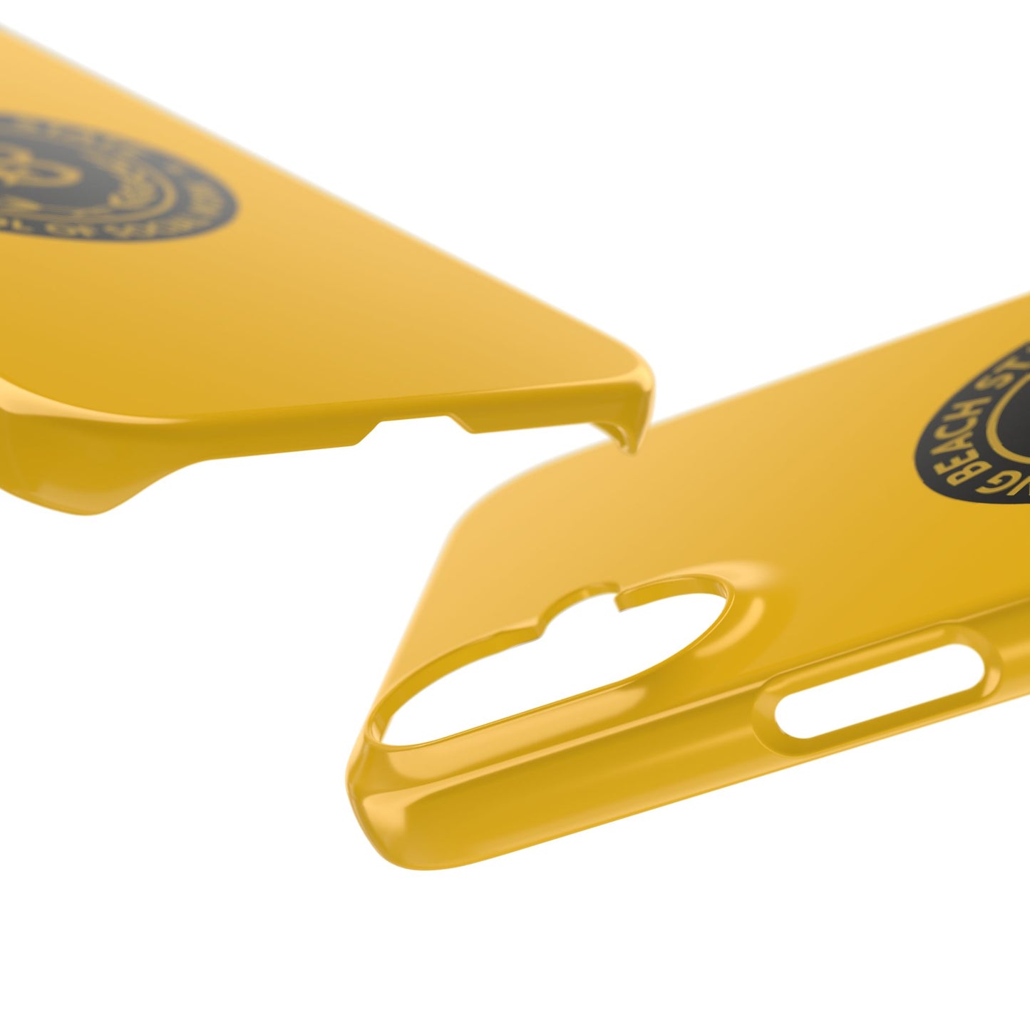 Long Beach State University - Slim I-Phone Case - School of Social Work (Yellow)