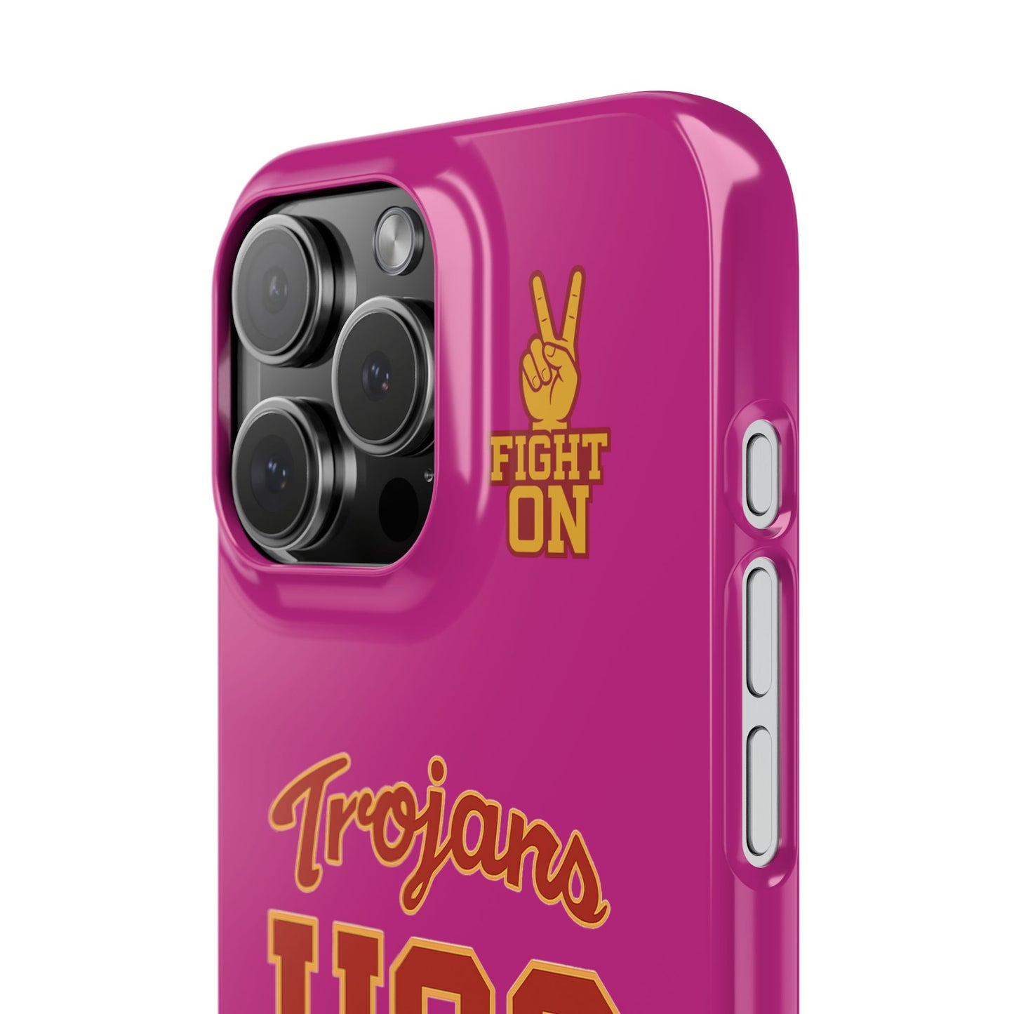 USC Trojans Slim I-Phone Case - School of Social Work (Pink)