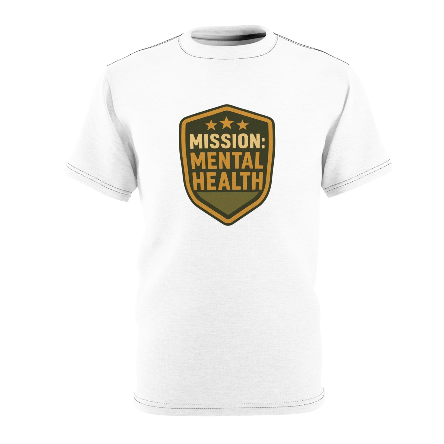 Military Social Work - Mission Mental Health Unisex Cut & Sew Tee