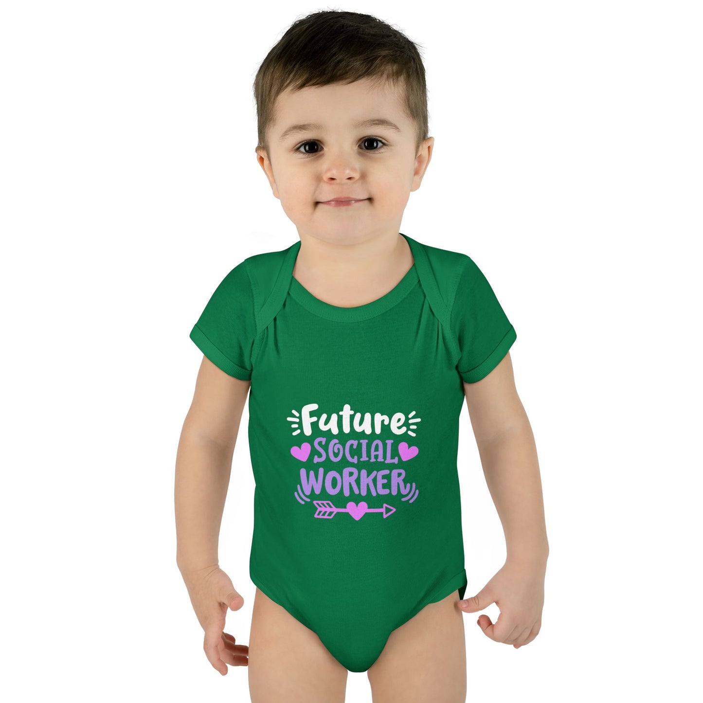 Infant Bodysuit — "Future Social Worker" Cute Baby Onesie