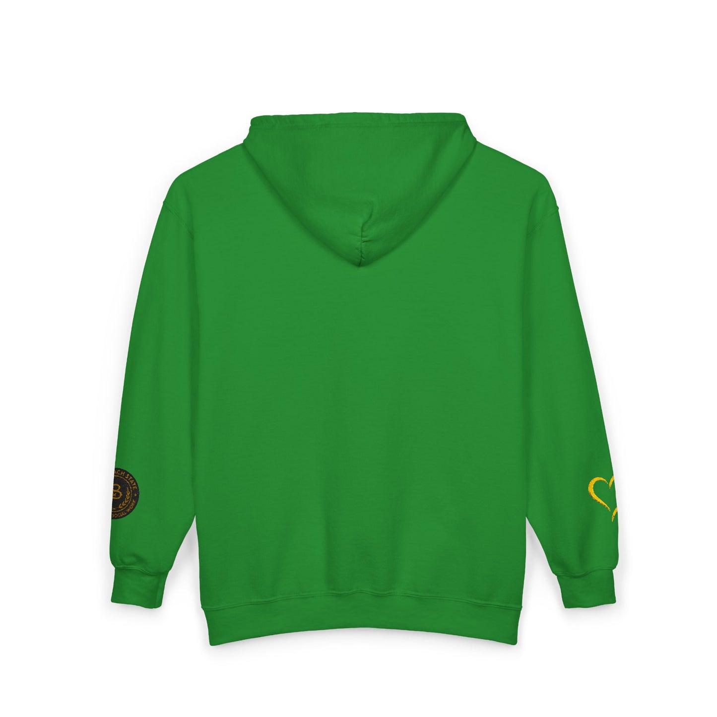 Cal State Long Beach- School of Social Work -Unisex Heavy Blend™ Full Zip Hooded Sweatshirt - Ultimate Comfort for Fans