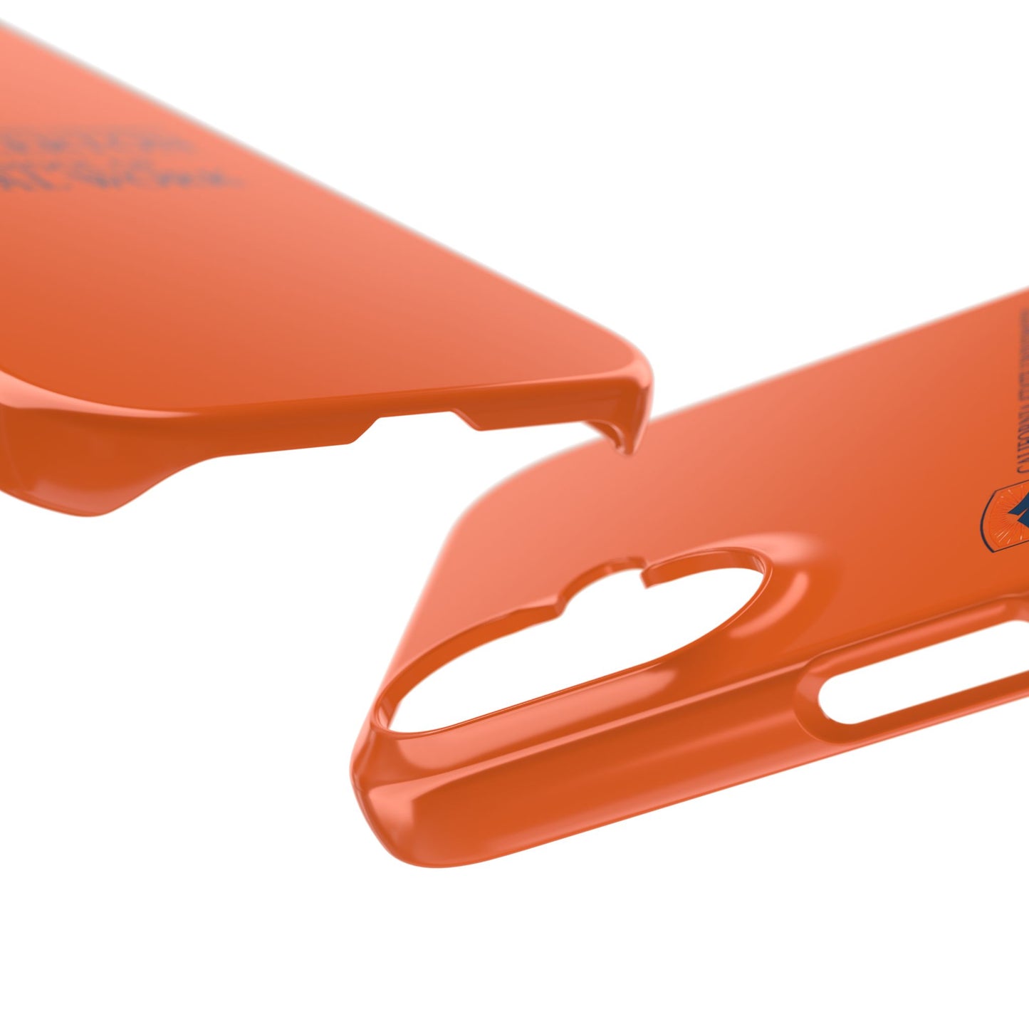 Cal State Fullerton University - Slim I-Phone Case - School of Social Work (Orange)