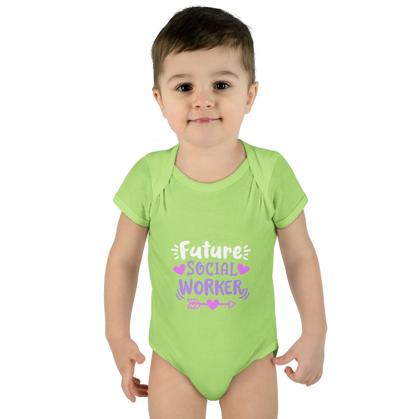 Infant Bodysuit — "Future Social Worker" Cute Baby Onesie