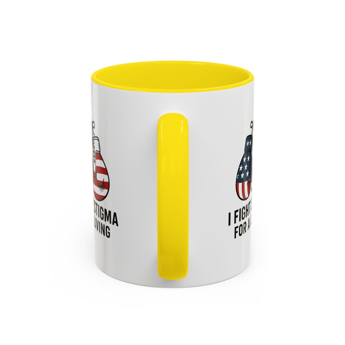 Military Social Work -Empowering Coffee Mug - "I Fight Stigma for a Living" - Perfect Gift for Advocates and Supporters