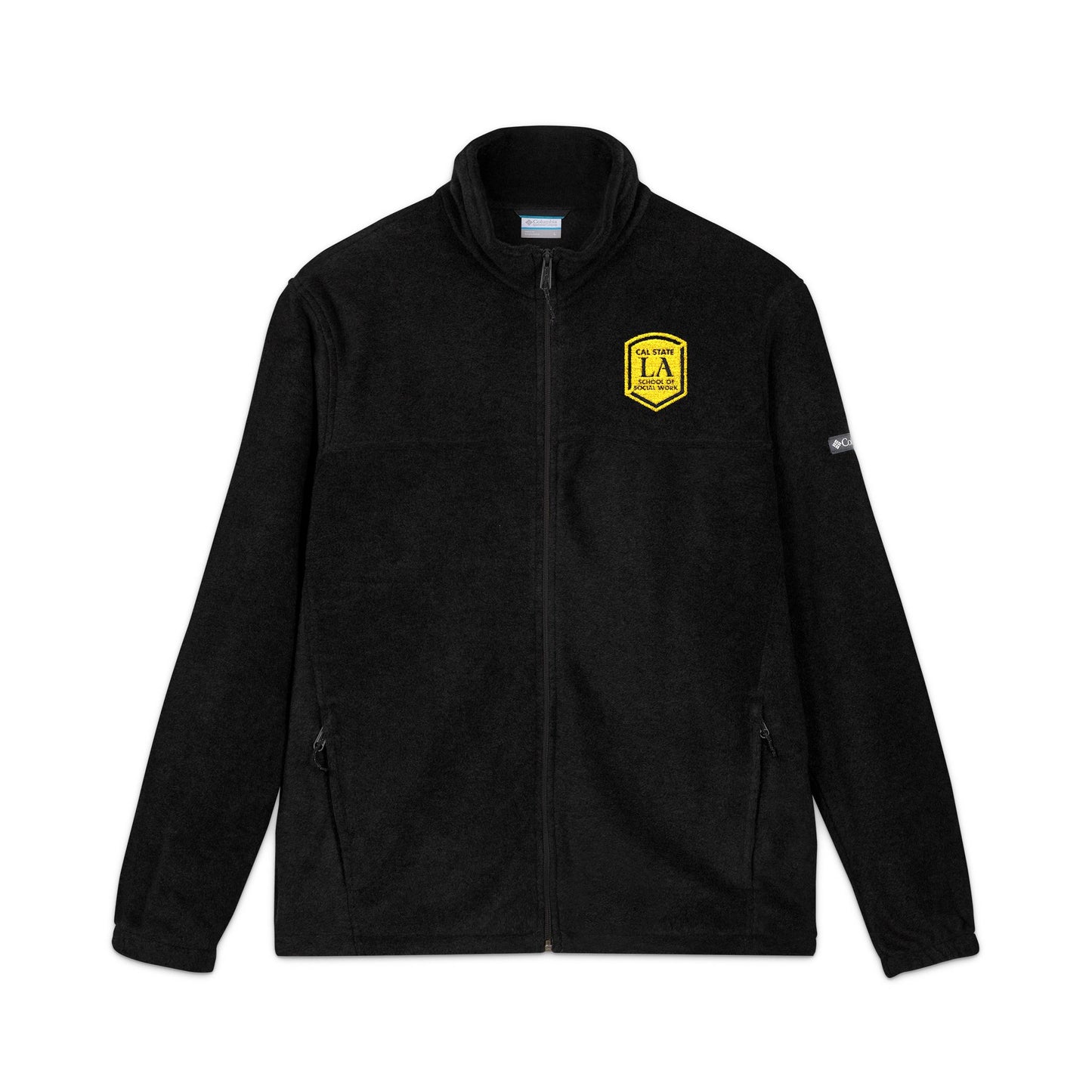 Cal State LA- School of Social Work -Embroidered Unisex Columbia Fleece Jacket - Cozy & Stylish Outdoor Wear