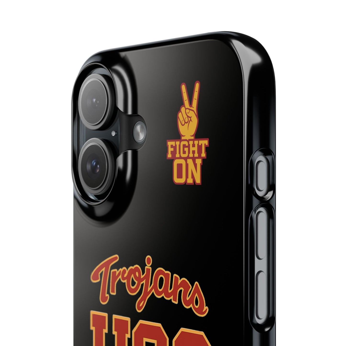 USC Trojans Slim I-Phone Case - School of Social Work (Black)