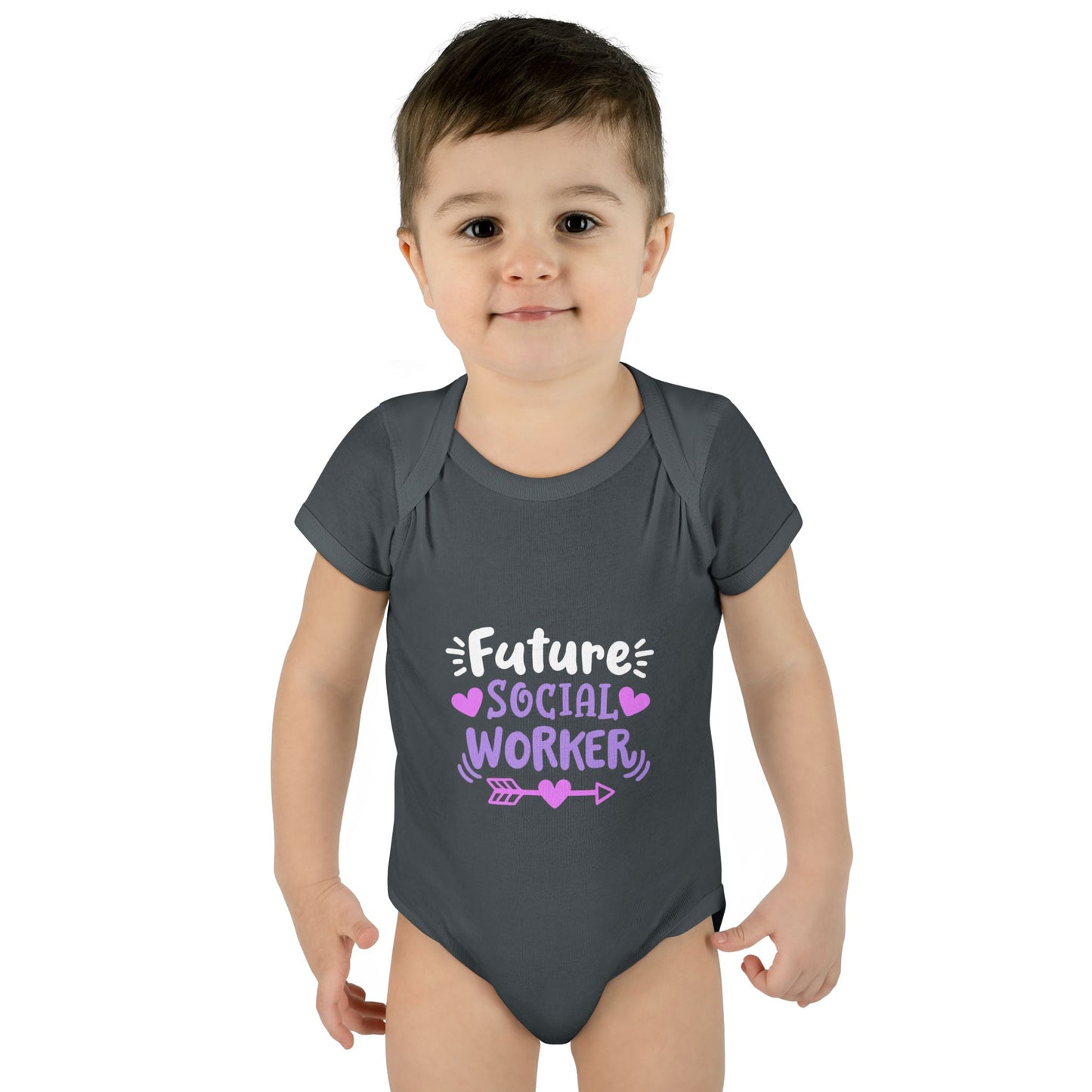 Infant Bodysuit — "Future Social Worker" Cute Baby Onesie