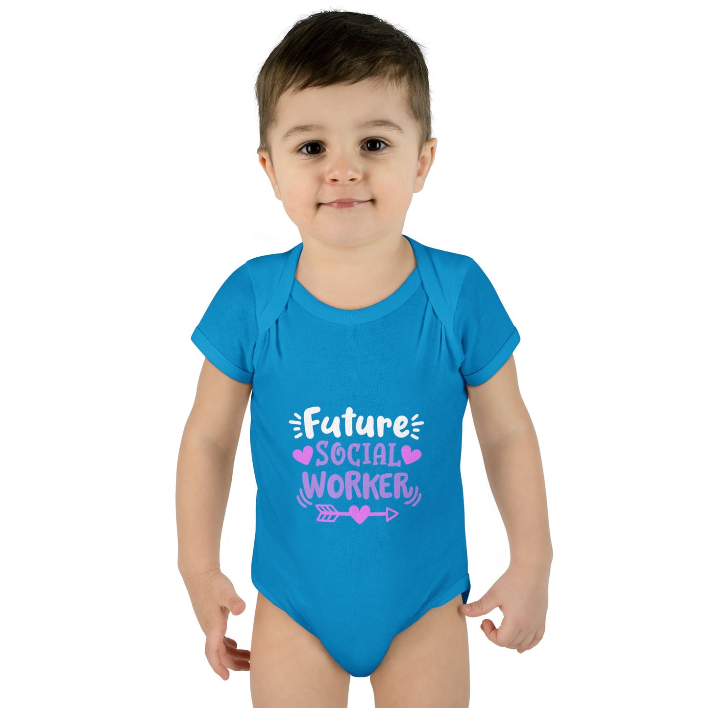 Infant Bodysuit — "Future Social Worker" Cute Baby Onesie