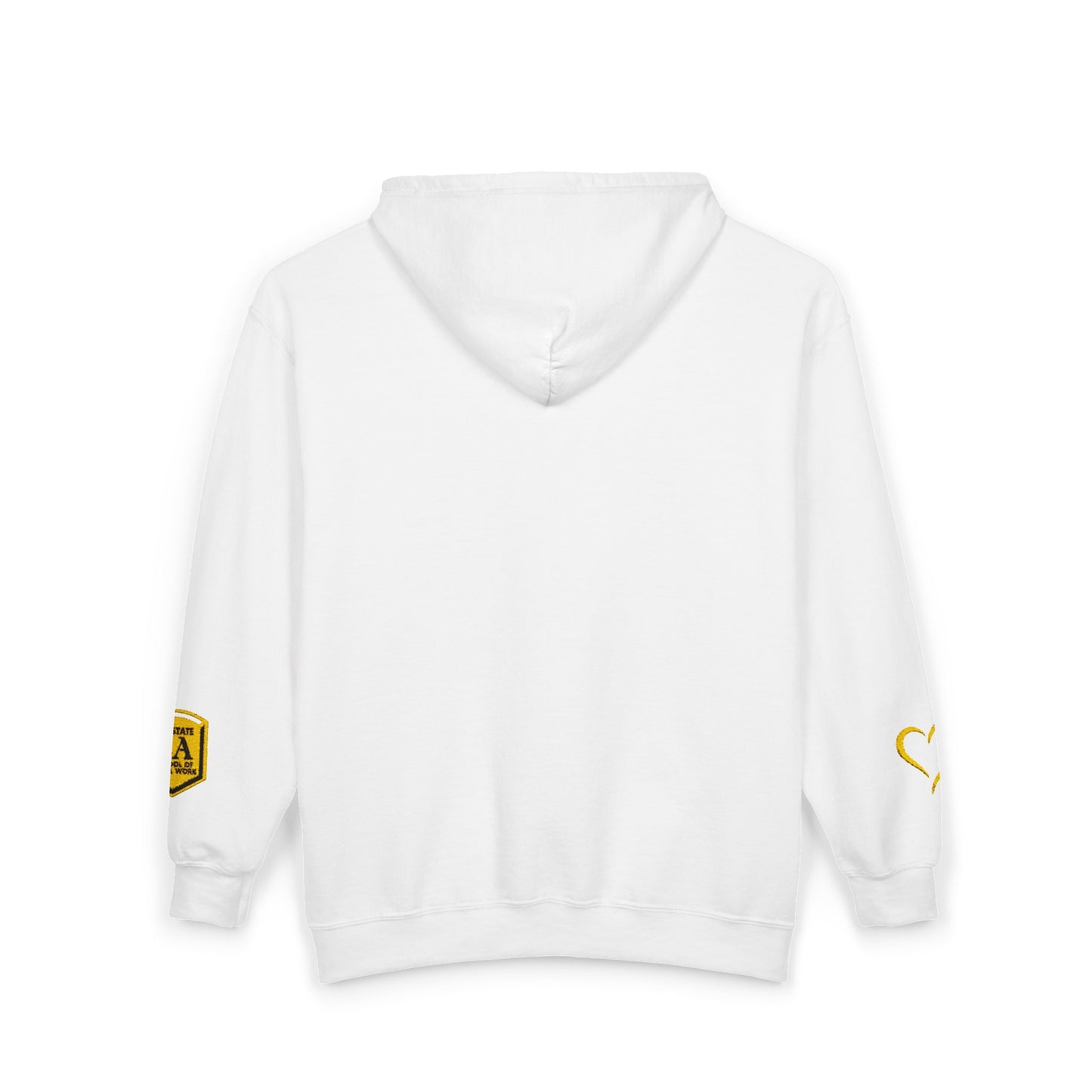 Cal State LA- School of Social Work -Unisex Heavy Blend™ Full Zip Hooded Sweatshirt - Ultimate Comfort for Fans