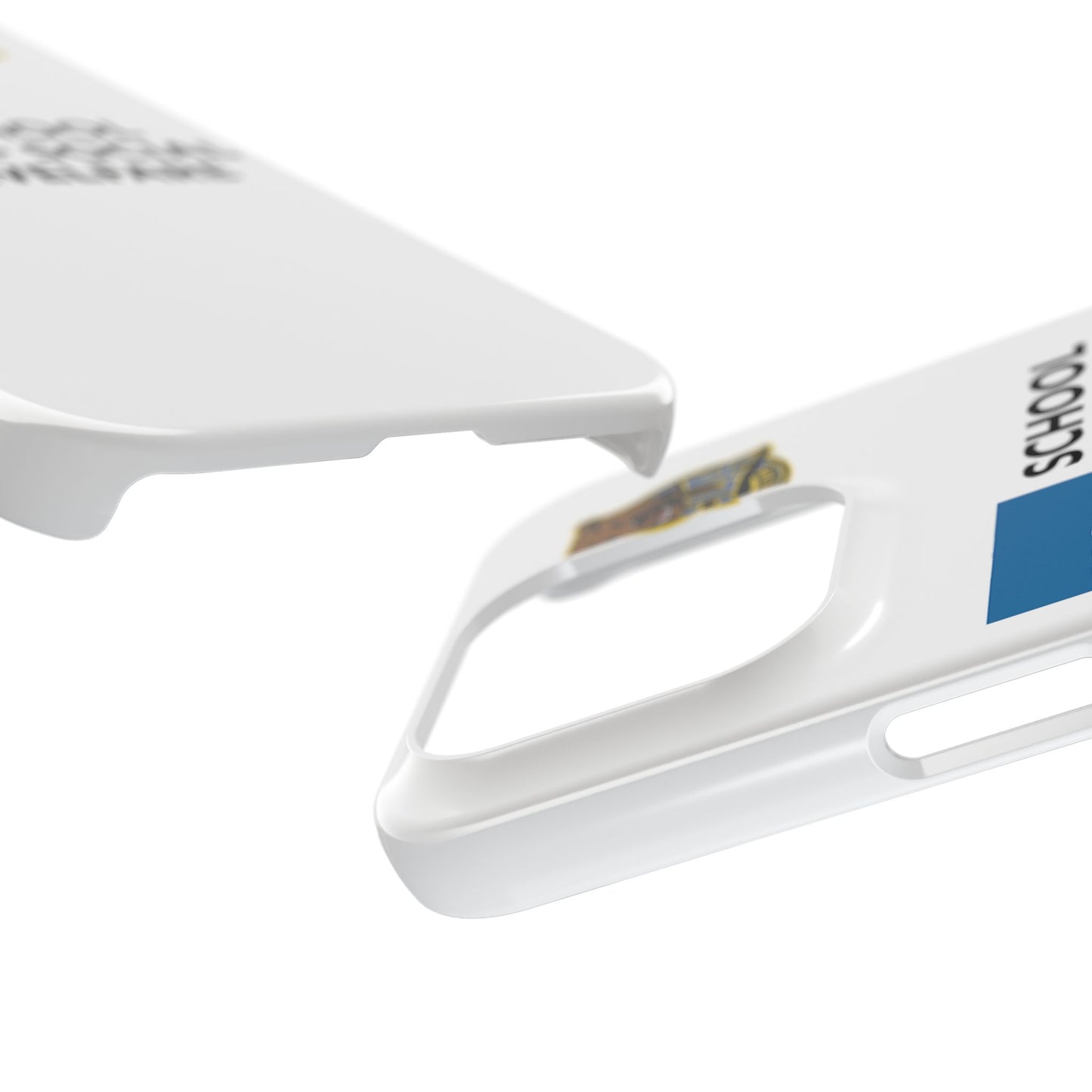 UCLA Slim I-Phone Case - School of Social Welfare (White)