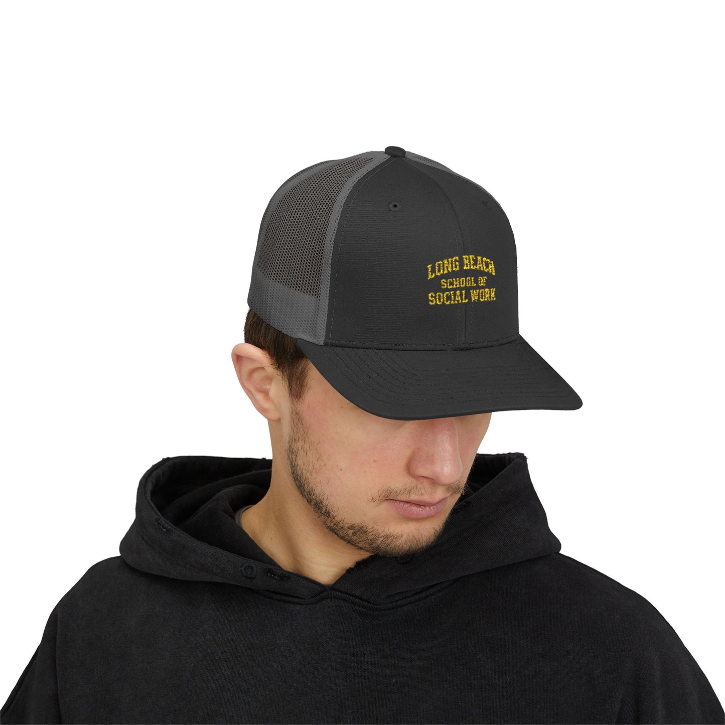 Cal State Long Beach- School of Social Work Snapback Trucker Cap - College Spirit Hat