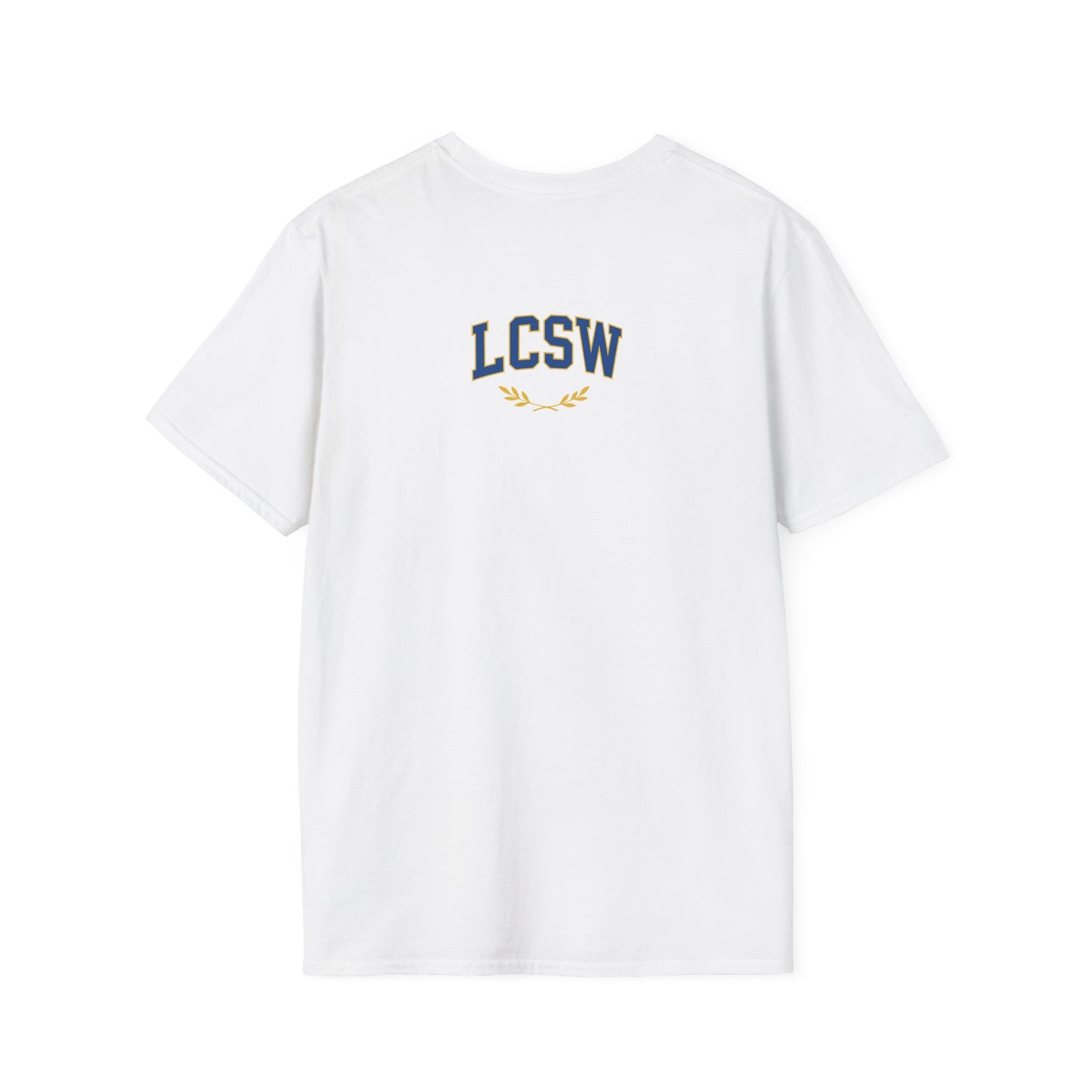 UCLA School of Social Work (LCSW version) -Unisex Softstyle T-Shirt