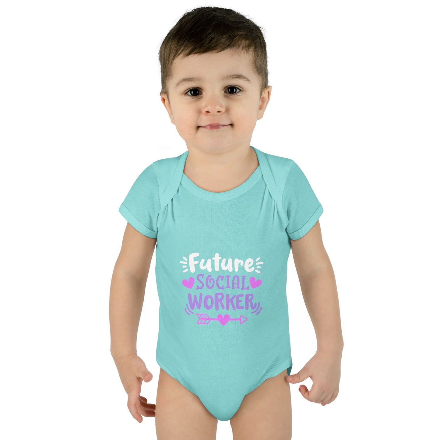 Infant Bodysuit — "Future Social Worker" Cute Baby Onesie