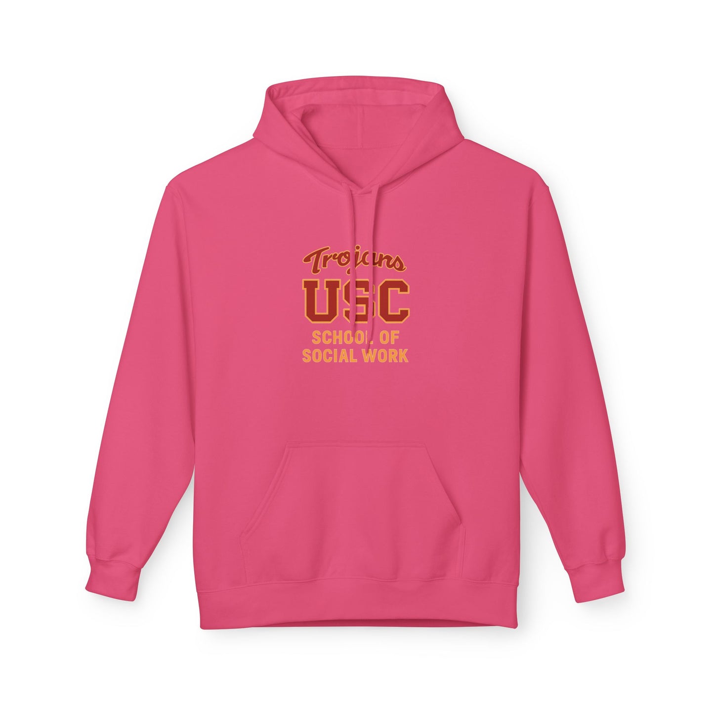 USC School of Social Work Unisex Softstyle Hoodie - Comfortable College Gear