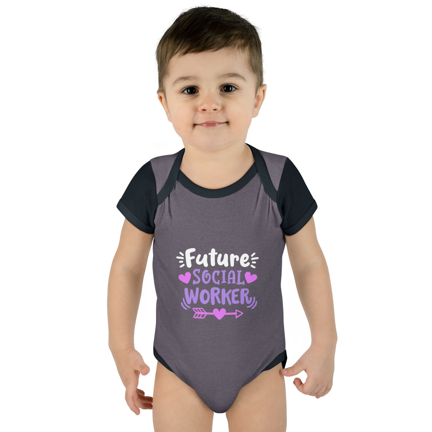 Infant Bodysuit — "Future Social Worker" Cute Baby Onesie