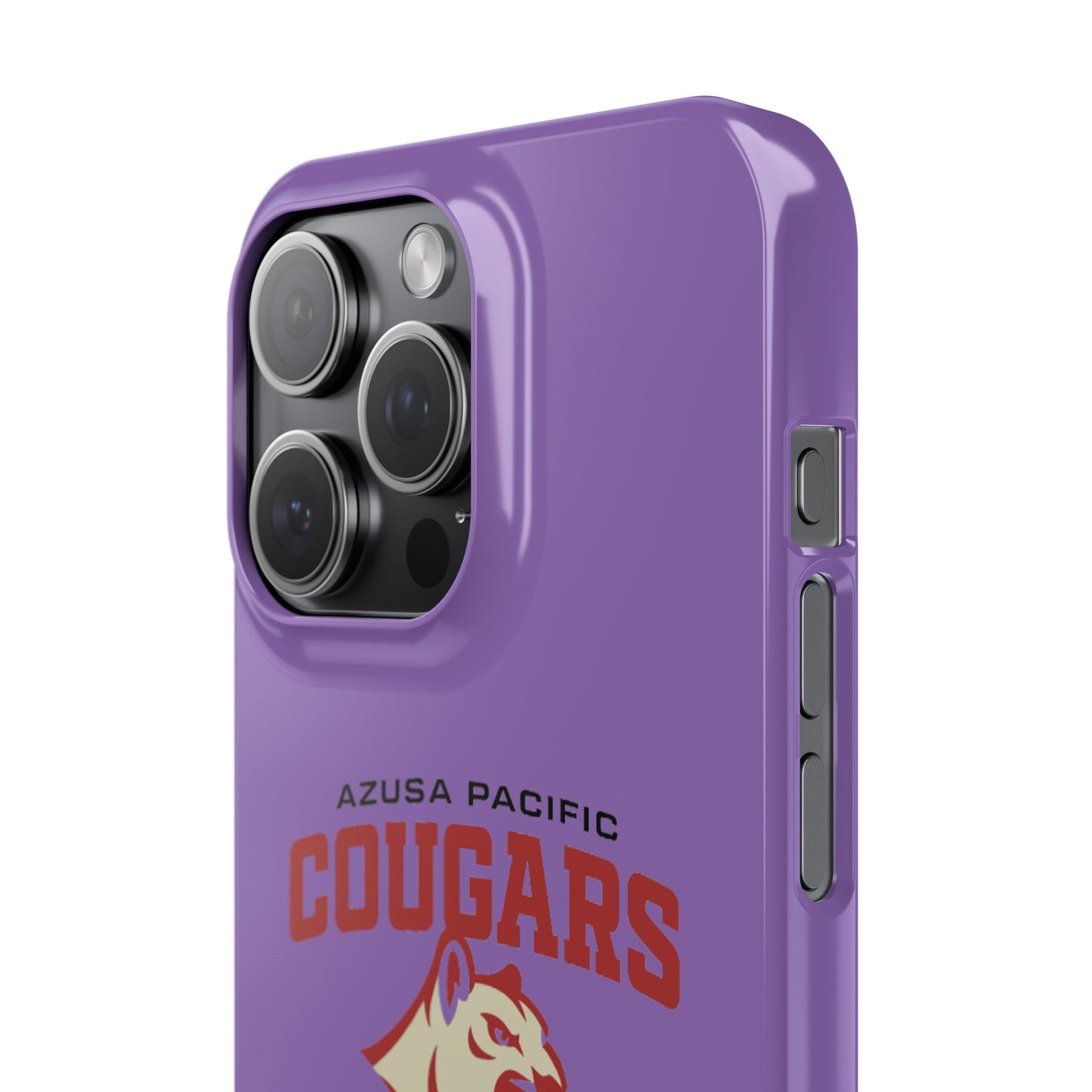Azuza Pacific University - Slim I-Phone Case - School of Social Work (Light Purple)