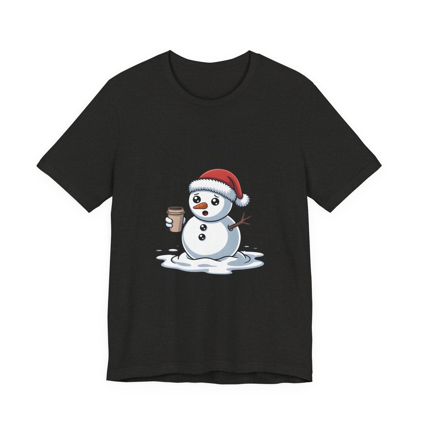 Men's Social Worker Snowman Tee — "Surviving the Social Worker Life: One Meltdown at a Time"