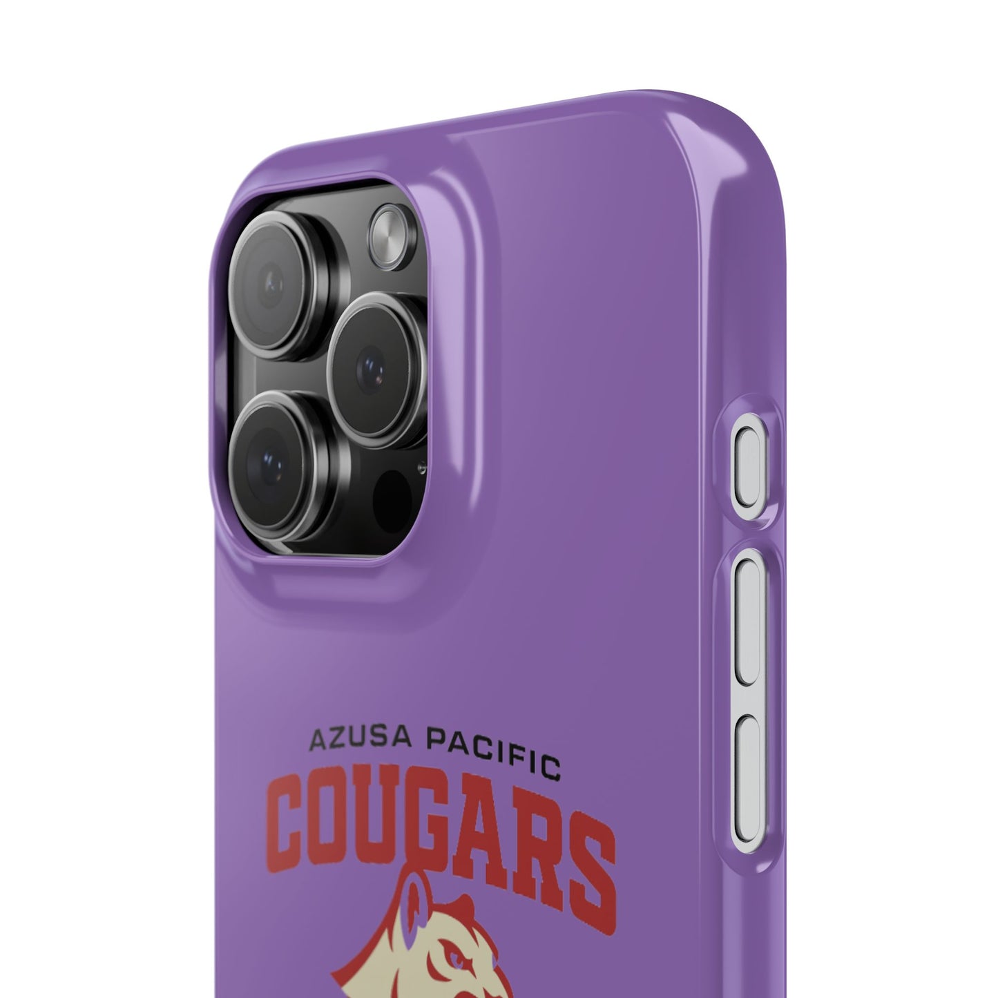 Azuza Pacific University - Slim I-Phone Case - School of Social Work (Light Purple)