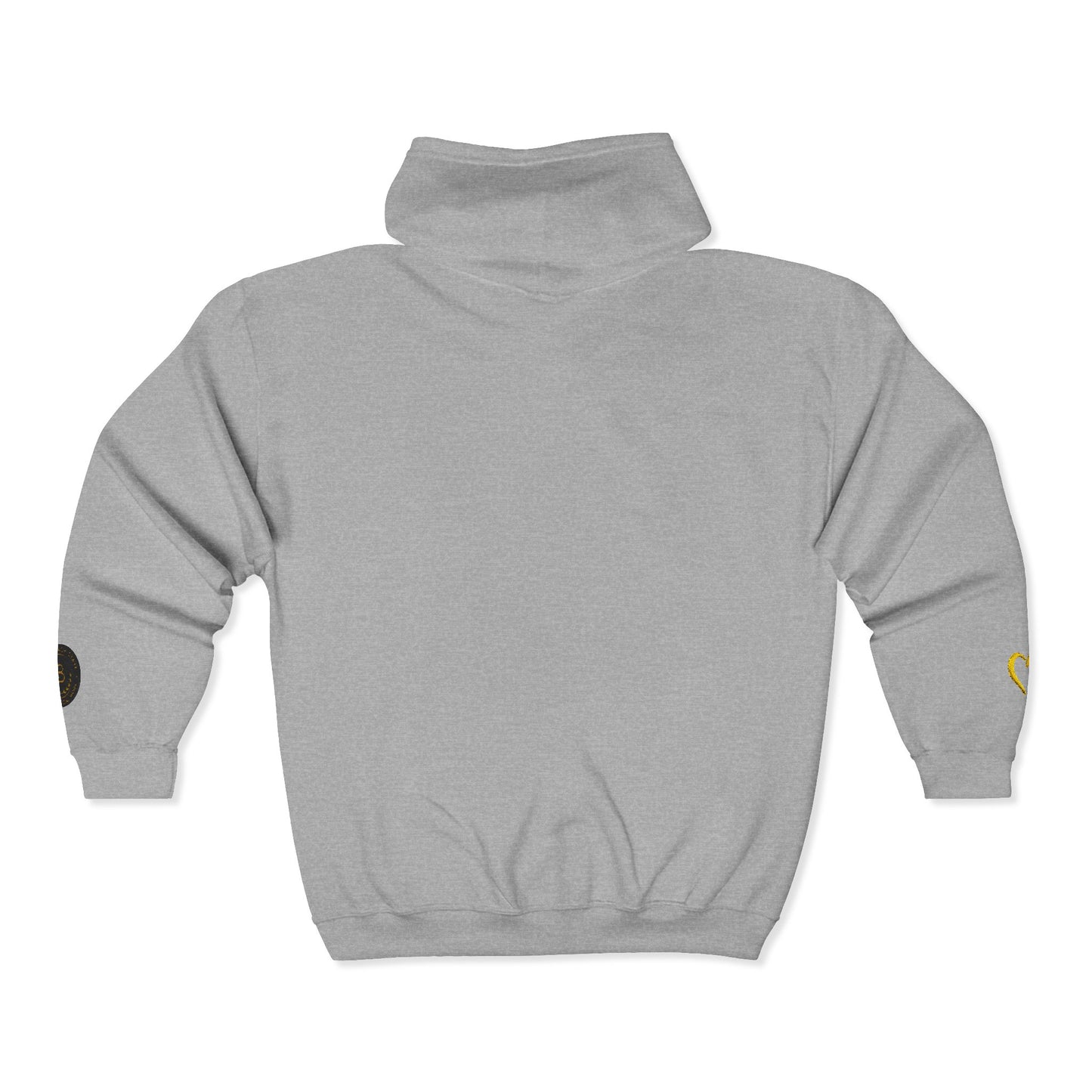 Cal State Long Beach- School of Social Work -Unisex Heavy Blend™ Full Zip Hooded Sweatshirt - Ultimate Comfort for Fans