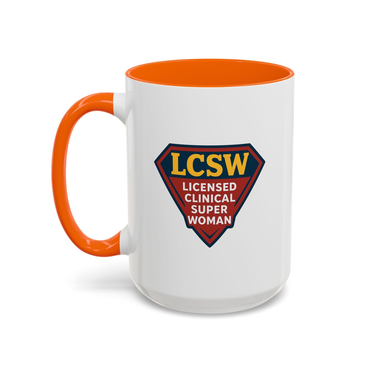 LCSW & School Social Worker Coffee Mug – Fueled by Coffee & Chaos (Various Colors)