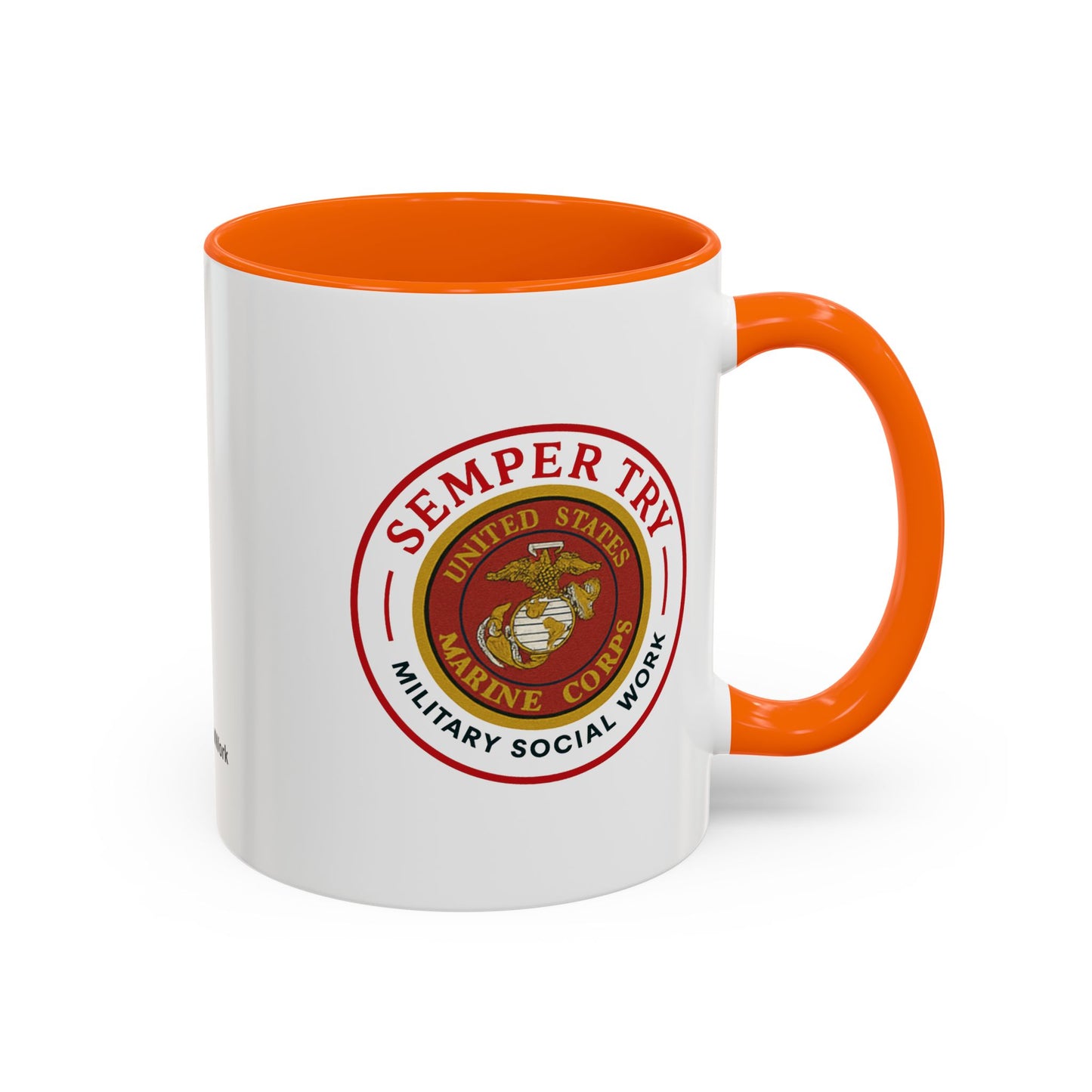 Copy of Military Social Work -Empowering Coffee Mug - "Semper Try" - Perfect Gift for Advocates and Supporters