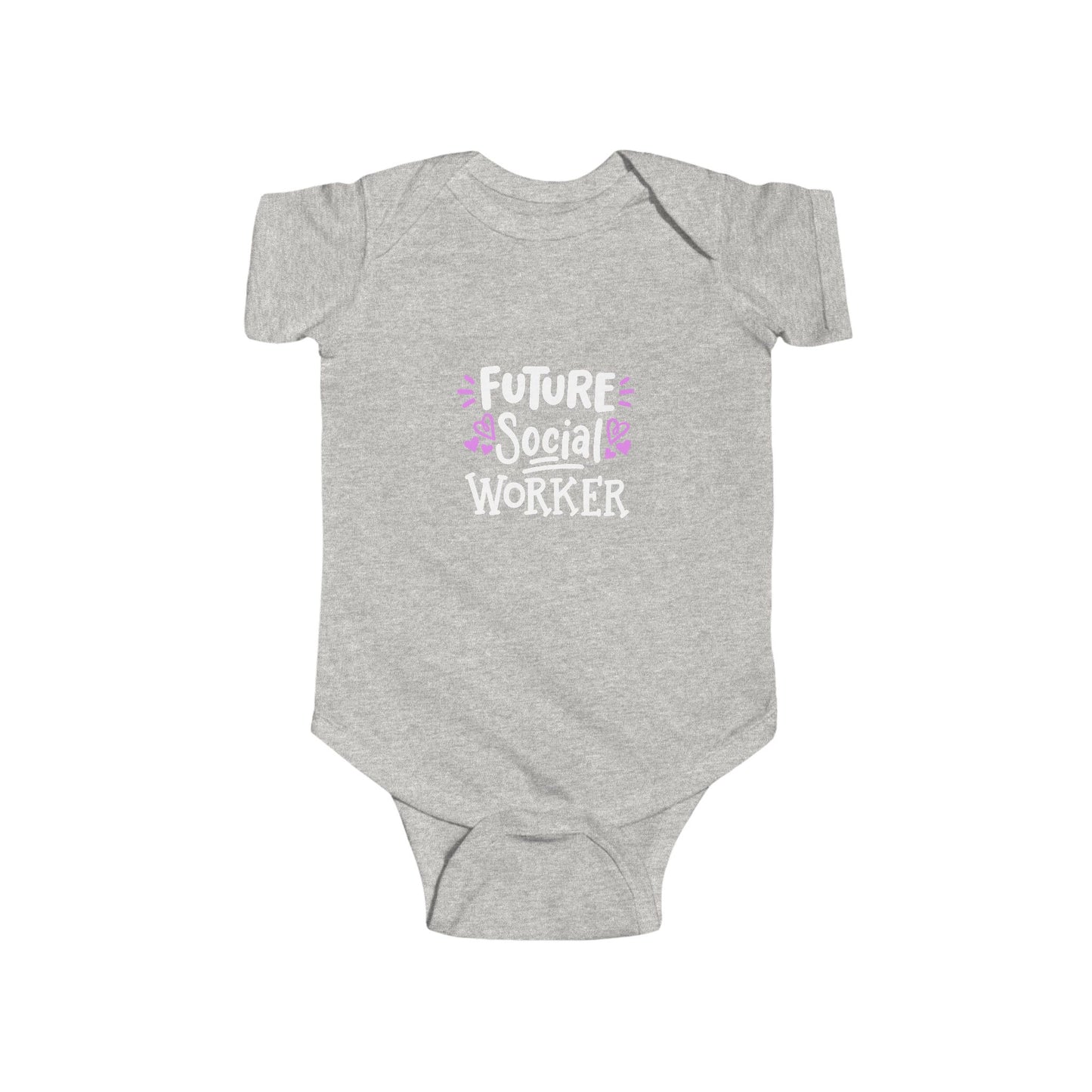 Future Social Worker Infant Bodysuit — Cute Baby Onesie for Aspiring Helpers