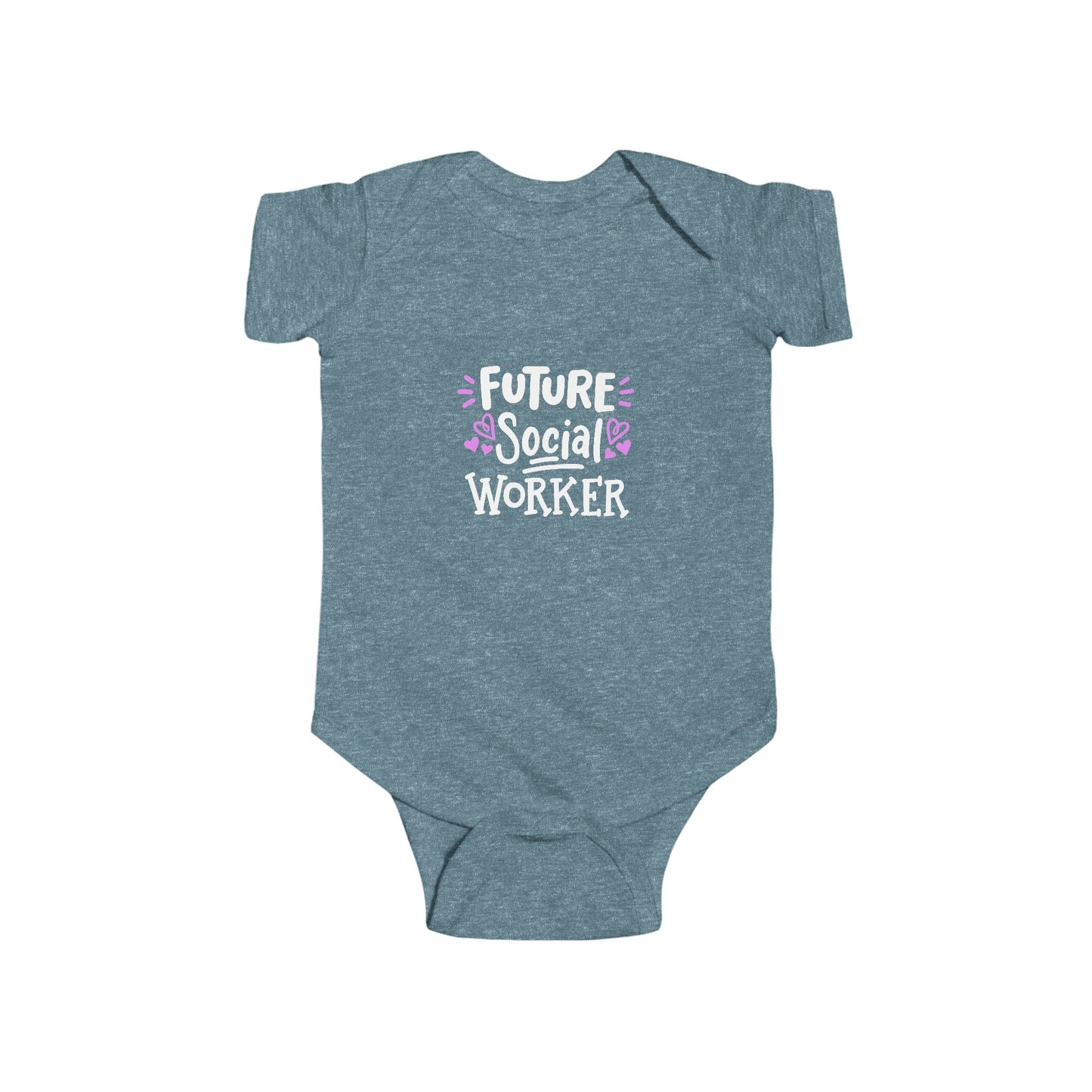 Future Social Worker Infant Bodysuit — Cute Baby Onesie for Aspiring Helpers