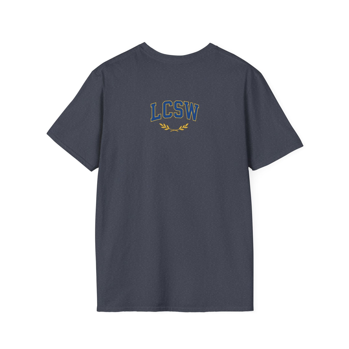 UCLA School of Social Work (LCSW version) -Unisex Softstyle T-Shirt