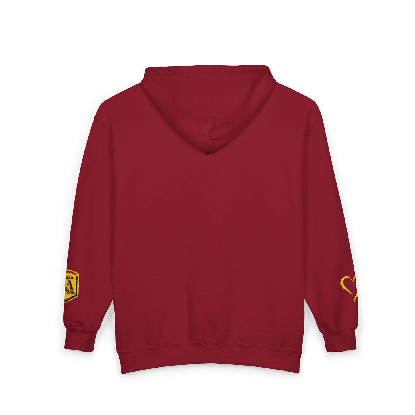 Cal State LA- School of Social Work -Unisex Heavy Blend™ Full Zip Hooded Sweatshirt - Ultimate Comfort for Fans