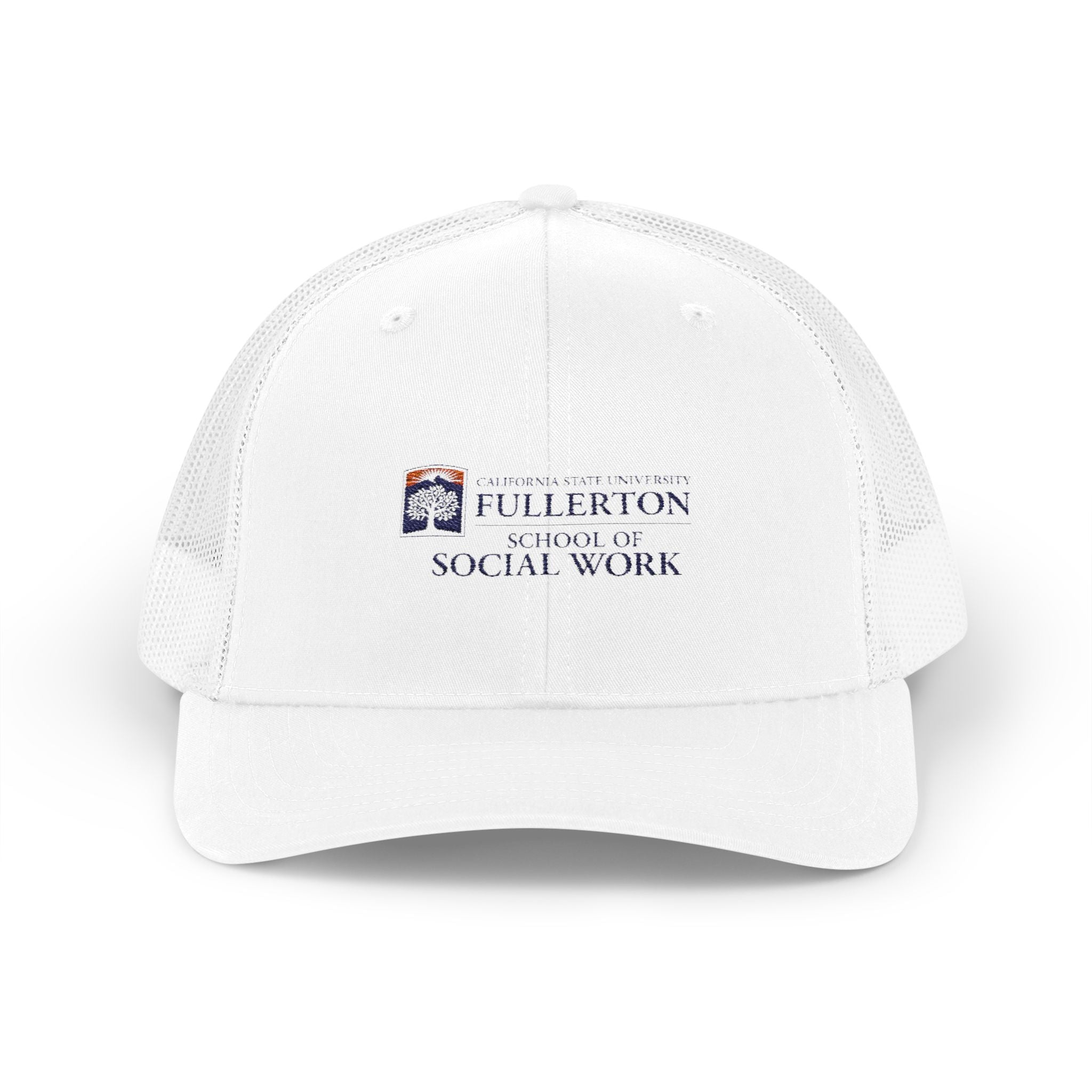Cal State Fullerton - School of Social Work Snapback Trucker Cap - Col ...