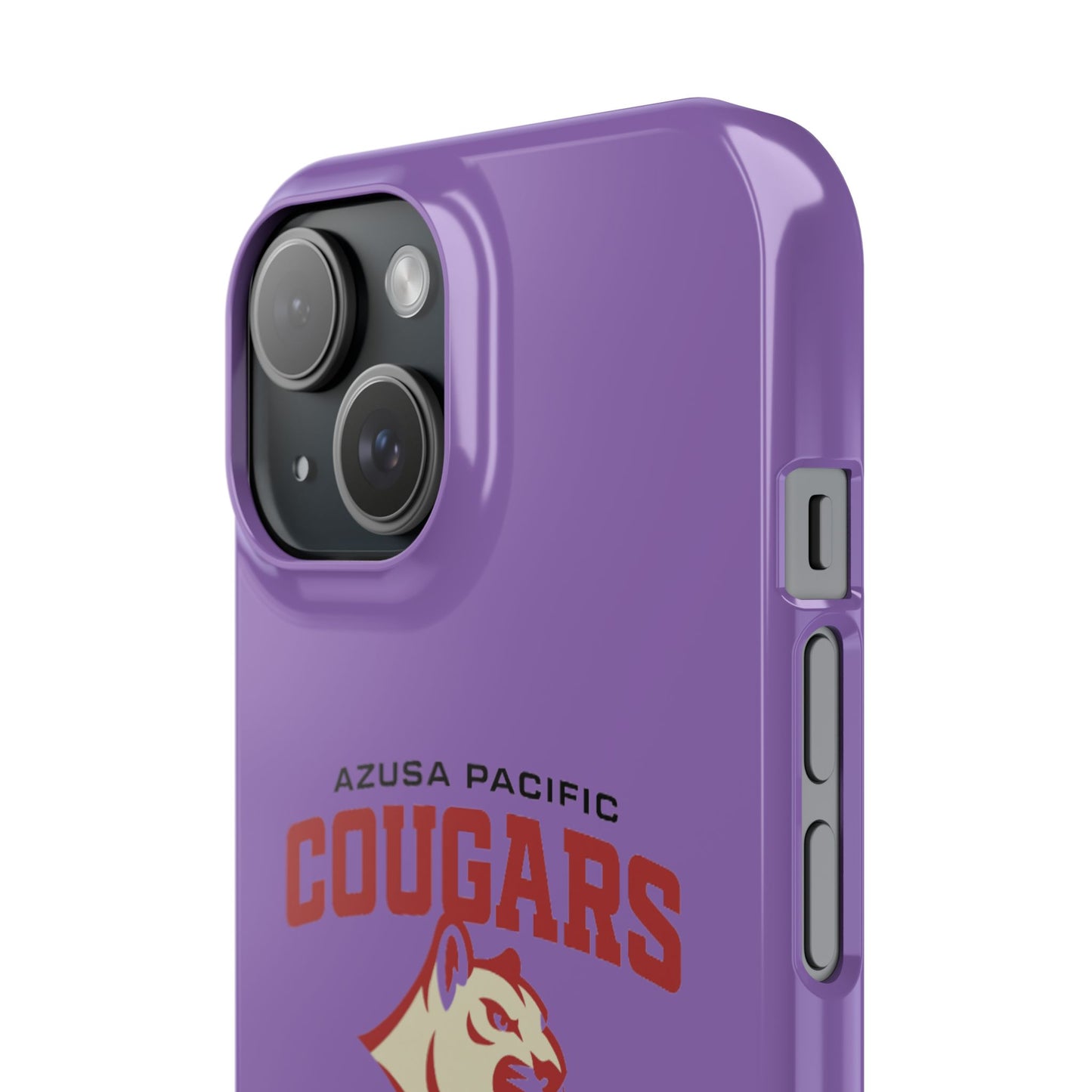 Azuza Pacific University - Slim I-Phone Case - School of Social Work (Light Purple)