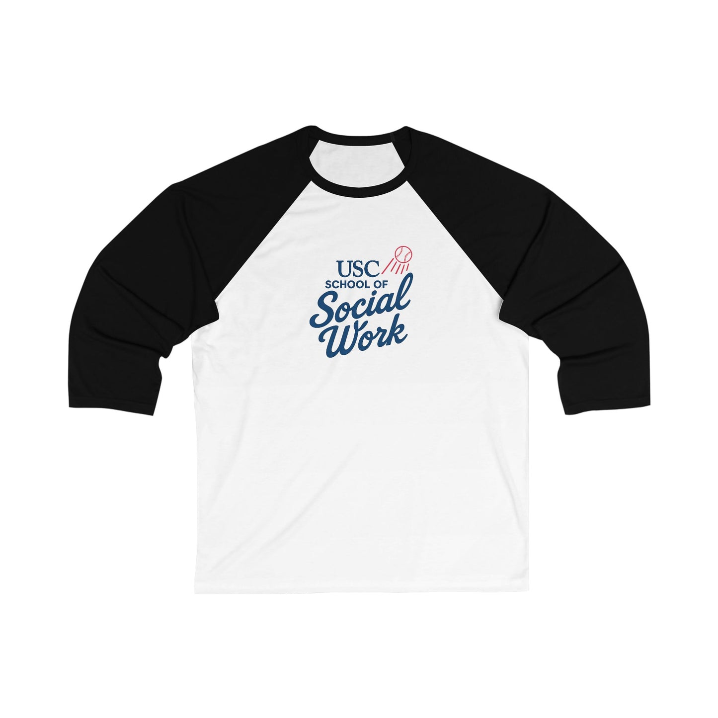 USC School of Social Work Dodgers Unisex Baseball Tee - Perfect for Fans and Game Days