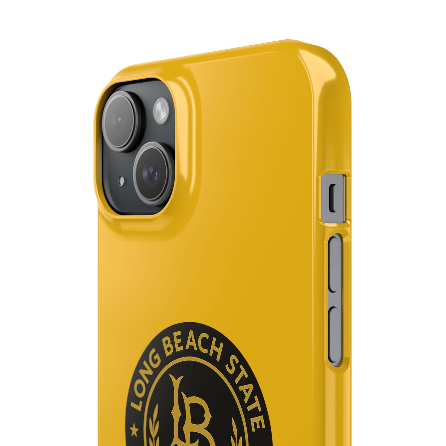Long Beach State University - Slim I-Phone Case - School of Social Work (Yellow)