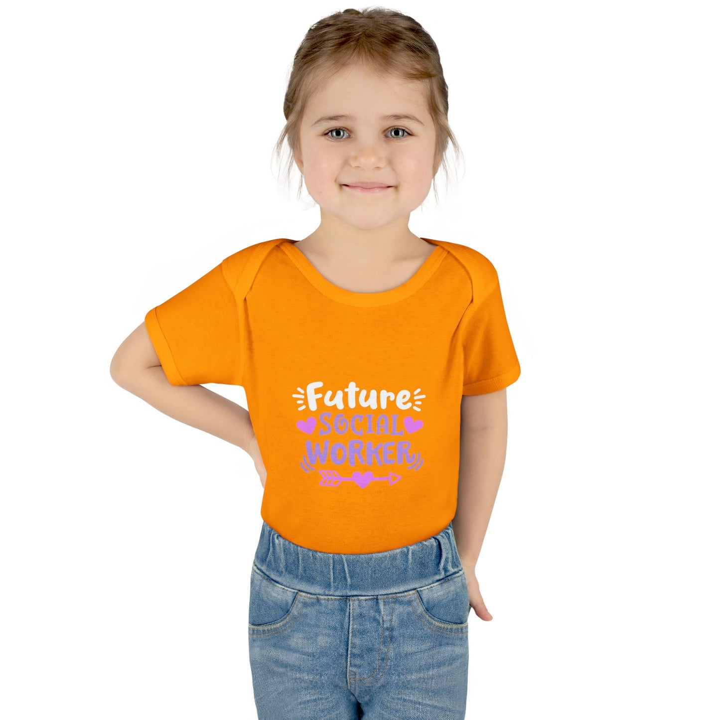 Infant Bodysuit — "Future Social Worker" Cute Baby Onesie