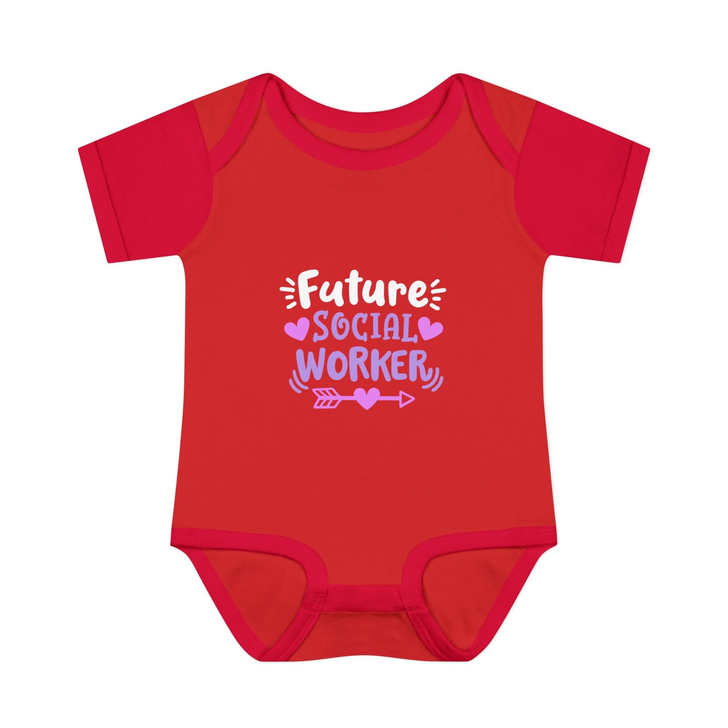 Infant Bodysuit — "Future Social Worker" Cute Baby Onesie