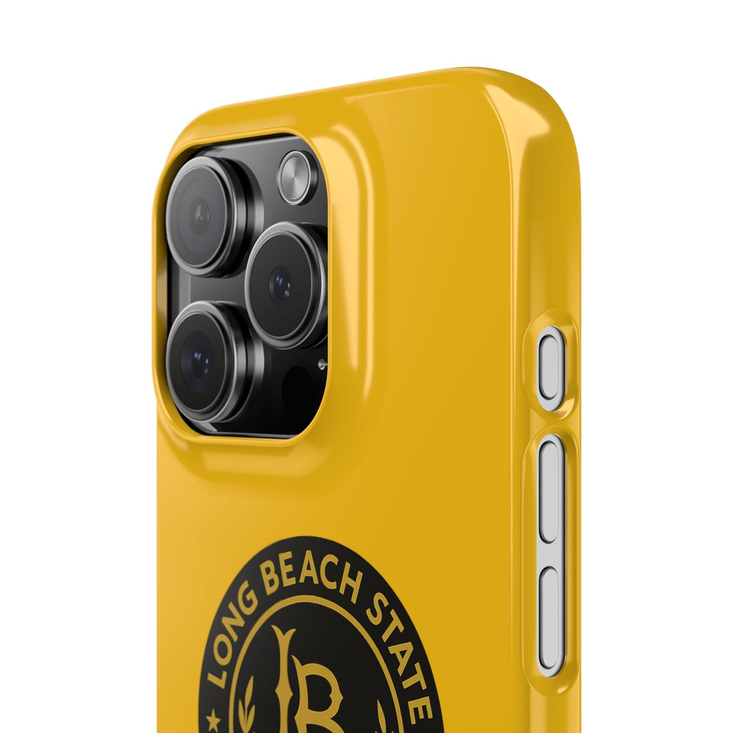 Long Beach State University - Slim I-Phone Case - School of Social Work (Yellow)