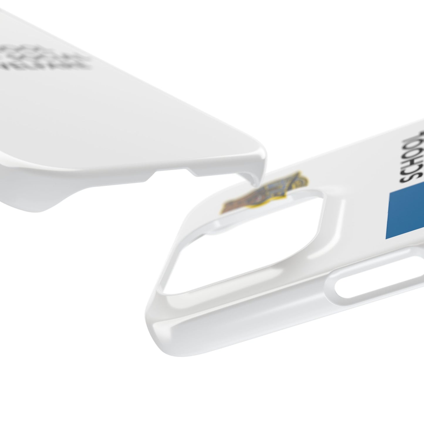 UCLA Slim I-Phone Case - School of Social Welfare (White)